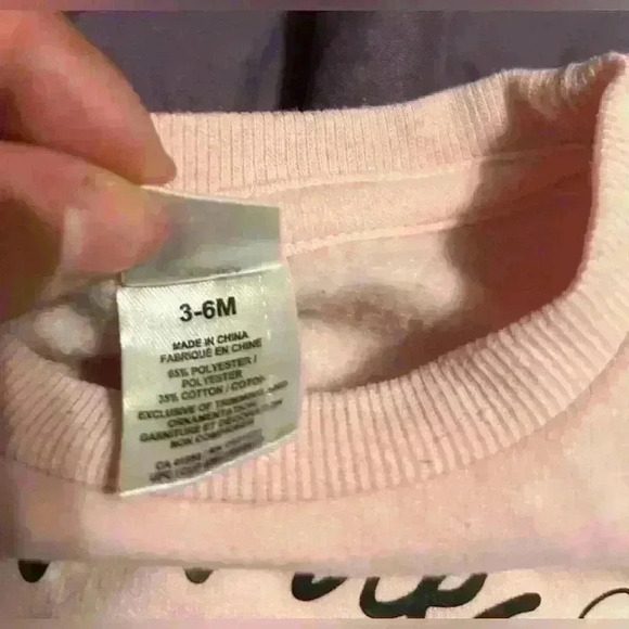 Disney Baby girl long sleeve shirts both 3-6 months mini  mouse - Picture 2 of 8